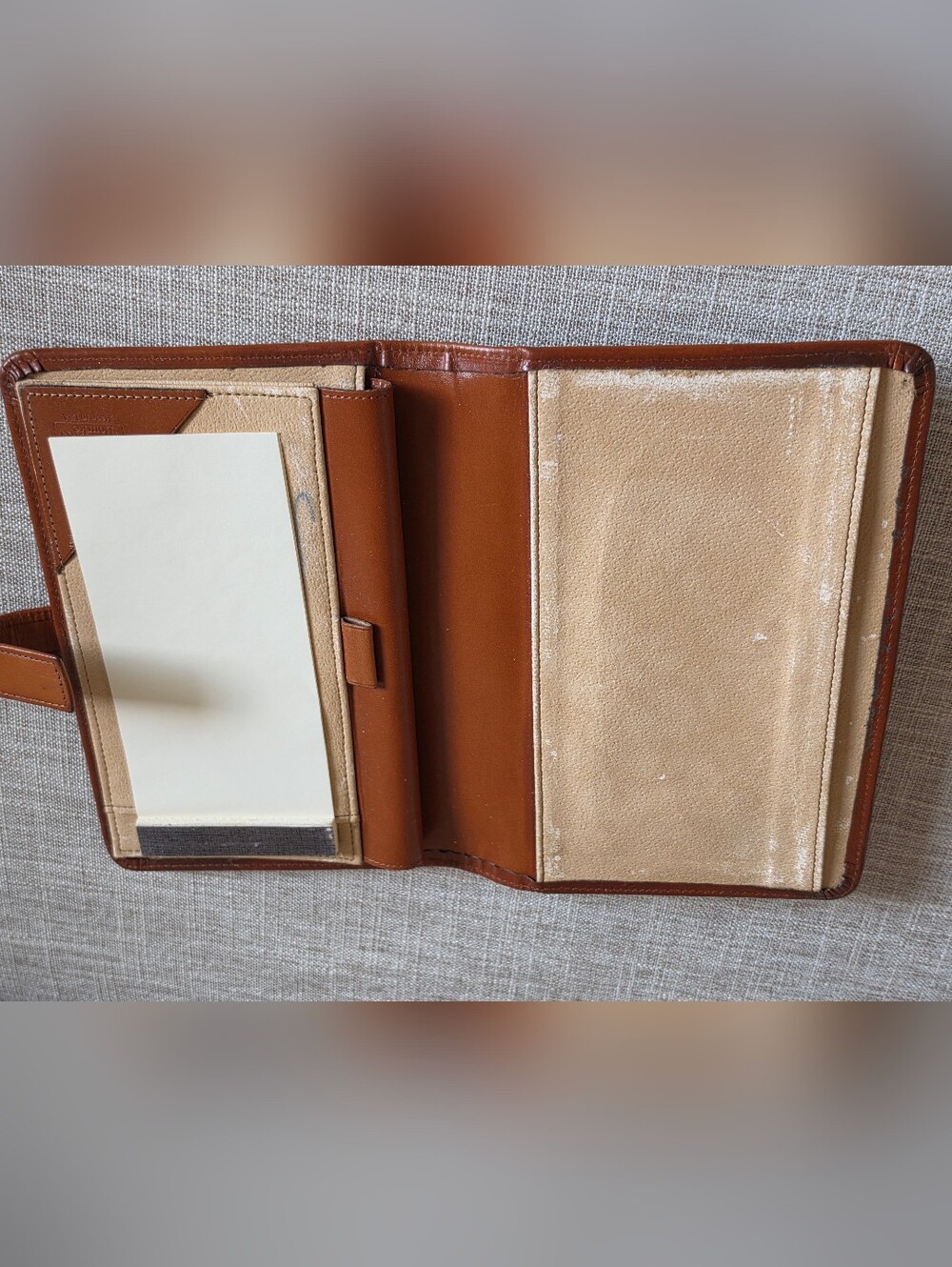 Dooney & Bourke Vintage Agenda Planner Organizer, AWL, Dark Green 7.5 x 5. - Picture 6 of 12